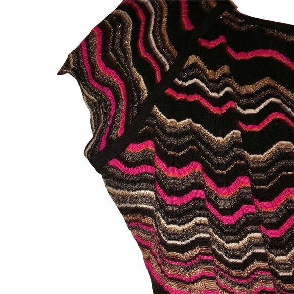 CACHE Boho Crochet chevron dress, multicolor - Picture 5 of 16